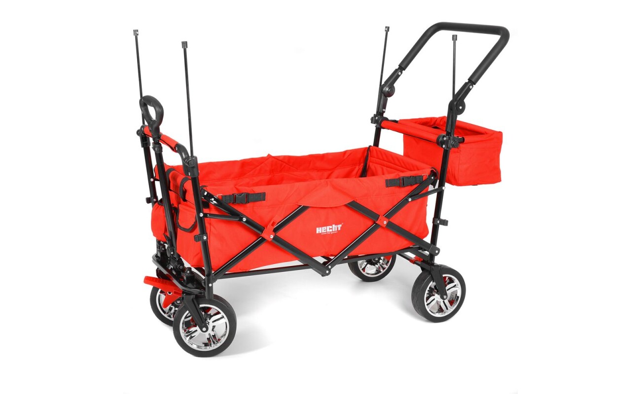 walks or even shopping. The trolley is designed to be easily folded