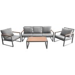 <p>The HECHT MARBELA garden set includes a table