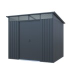 <p>External dimensions (l x w x h) approx. 238 x 193 x 203 cm. Light openings under the roof</p>