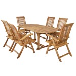 <p><span style="color: #323232; font-size: 12px; line-height: 1.6em;">A luxurious combination set of six armchairs and a table in acacia hardwood.</span></p>