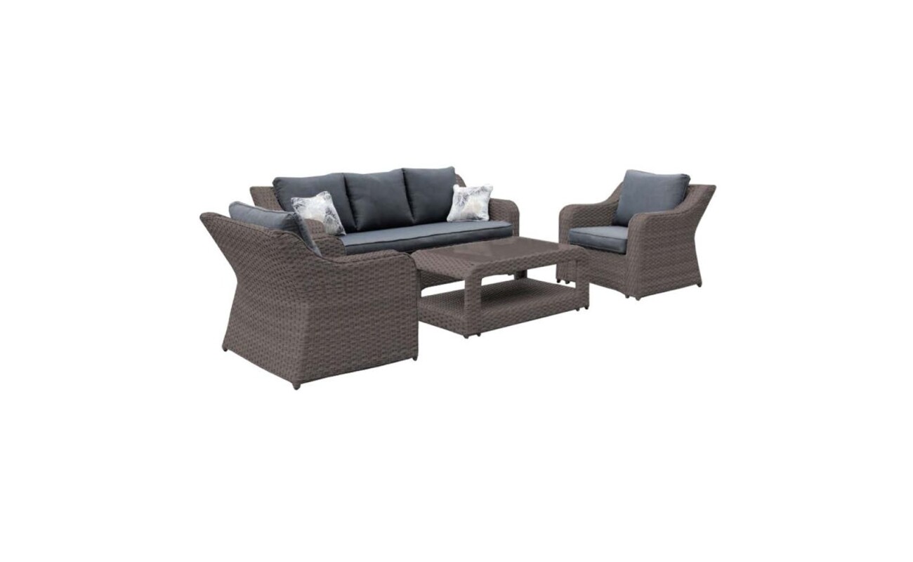 Luxury garden set of two armchairs