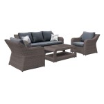 <p>Luxury garden set of two armchairs