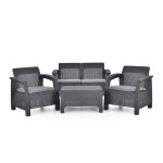 <p>Luxurious combined set of two armchairs