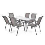 <p>Aluminium construction and tempered glass. Suitable for covered garden areas.</p>