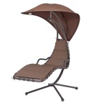 <p>Design rocking chair with a roof