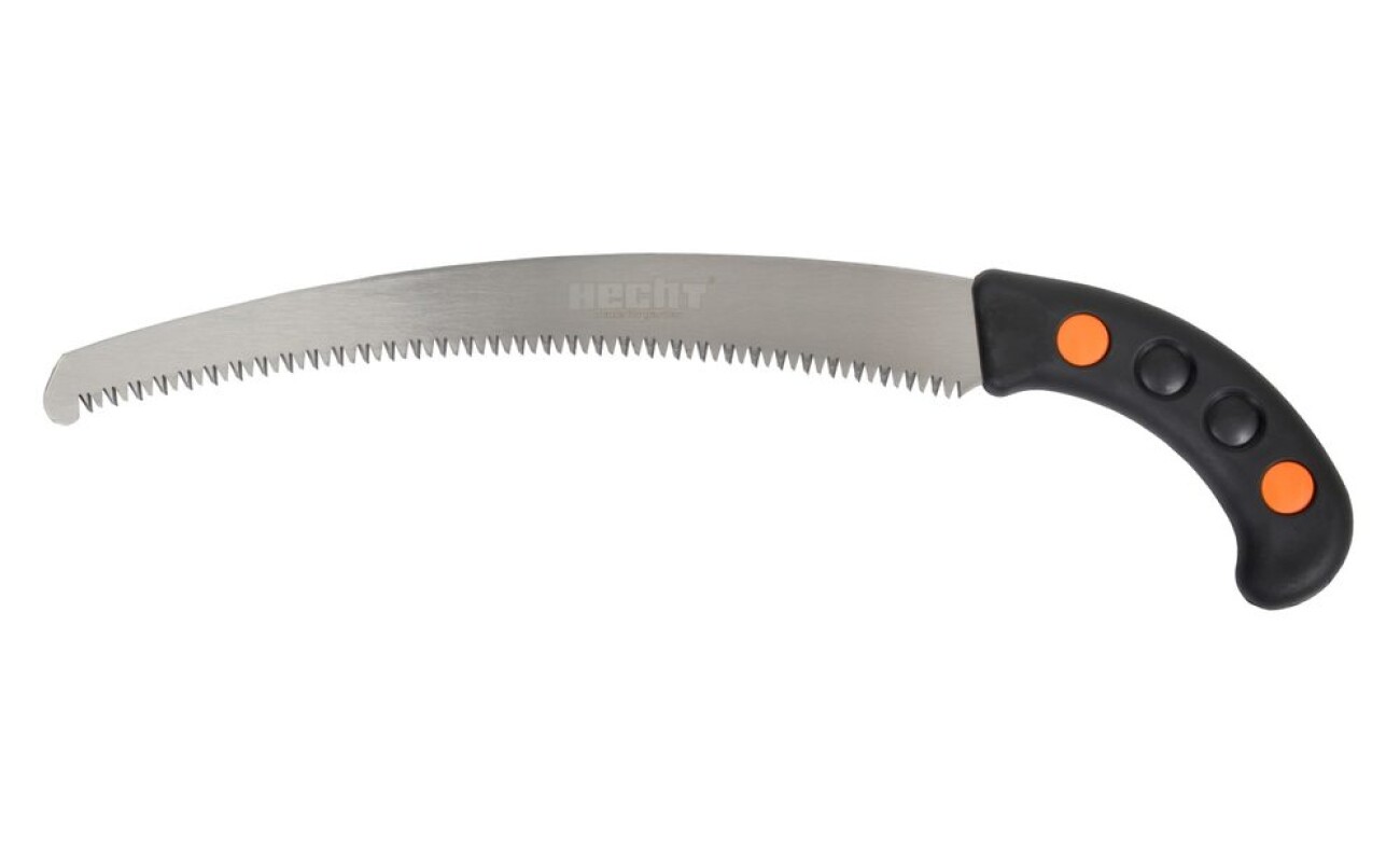Garden saw. Length 13". Belt hanger with case.