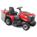 <p>Garden tractor with 92 cm working width. 452 cc engine with a rated power of 9.2 kW. Basket capacity 280 l.</p>