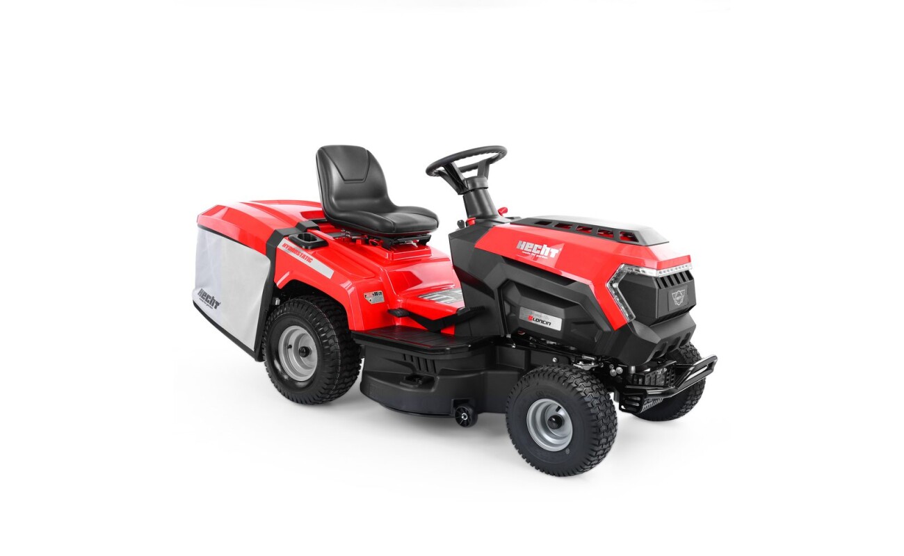Garden tractor with a working width of 86 cm. Power of Loncin OHV engine 11