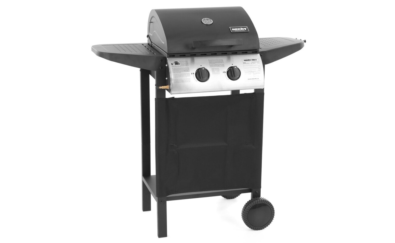 Gas grill for propane/butane. 2 burners with a total power of 5.6 kW.