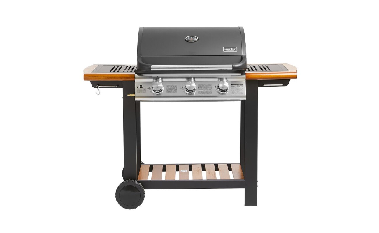 Propane-butane gas grill. 3 main burners