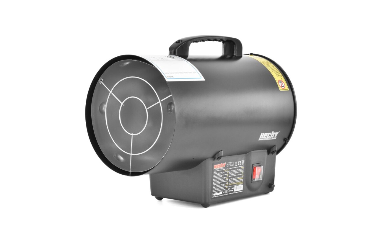 Hecht 3015 is an gas hot air turbine suitable for heating ventilated areas