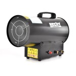 <p>Gas hot air turbine. Power consumption 57 W. Heat output 12–30 kW. Consumption 1.07–2.13 kg / h. Heating space 280 m2. Degree of protection IP44. Weight 6.5 kg.</p>