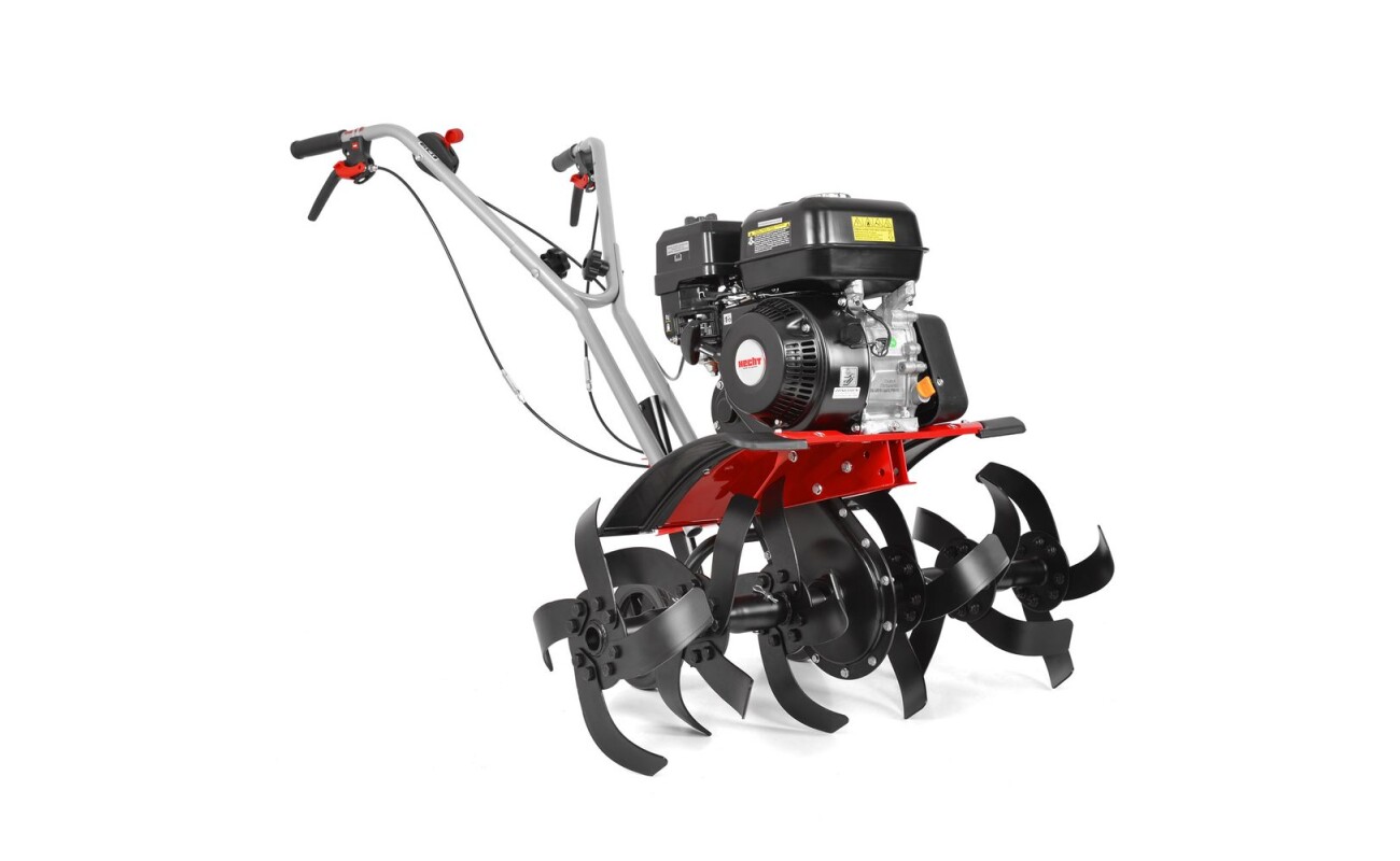 Motor cultivator with a working width of 32/50/84 cm. RATO engine with 212 cm3 volume and a rated power of 4.1 kW. Knife diameter 38 cm. Weight 52 kg.