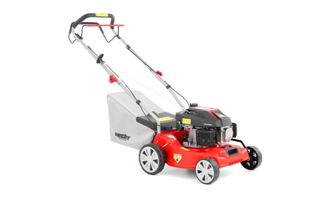 Motorized Lawn Mower ● Cutting Width: 41 cm ● Engine Volume: 80 cm3 ● Grass Bag Volume: 45 l ● Max Recommended Area: 700 m2