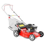 <p>Gasoline lawn mower with a 46 cm cutting width. HECHT OHV motor with 161 cm<sup>2</sup> displacement. 55-liter grass bag. Maximum recommended mowing area 750 m<sup>2</sup>.</p>