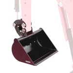 <p>Robust grading bucket with 50 cm width for HECHT mini excavators