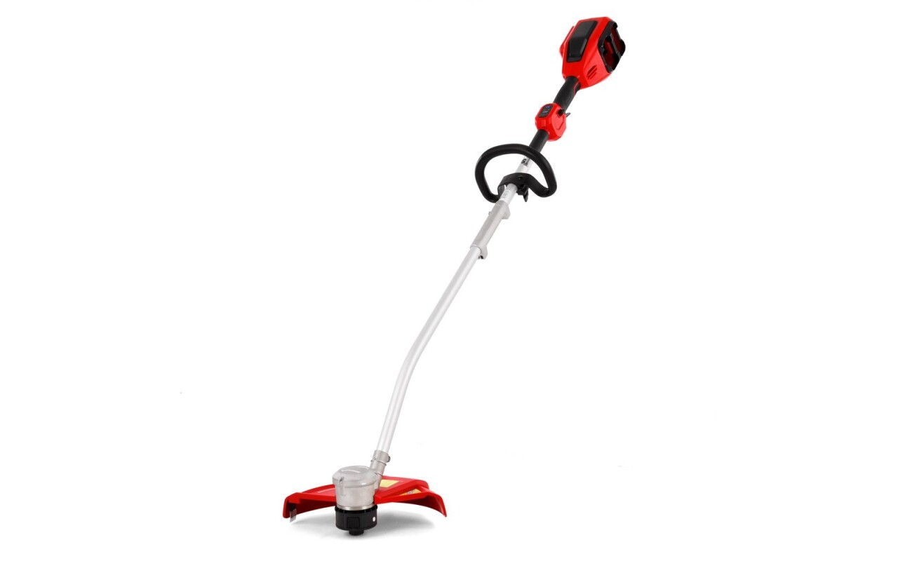 Accu trimmer. Shot: 32 cm. Battery: 2 x Li-ion 20 V. Operating time on a charged battery: ≤ 30 min.