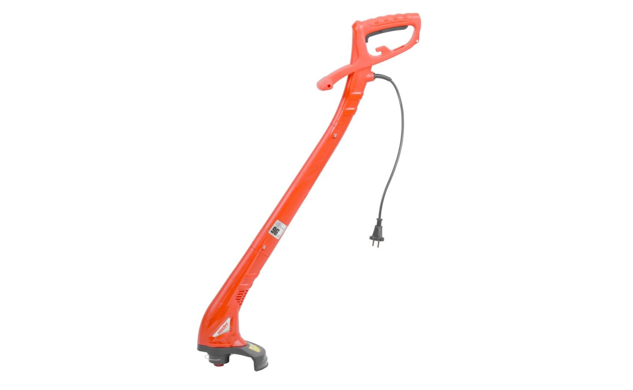 Elektrický strunový vyžínač se záběrem 22cm. Příkon 300 W. Poloautomatické odvíjení struny. Hmotnost pouhých 1