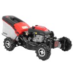 <p>Professional robust lawn mower with hybrid drive and remote control with a range of up to 400 m