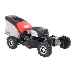 <p>The HECHT 551 XRC AKU is a professional battery-powered remote-controlled lawn mower that handles demanding terrain and steep slopes with ease. Thanks to its powerful electric motor