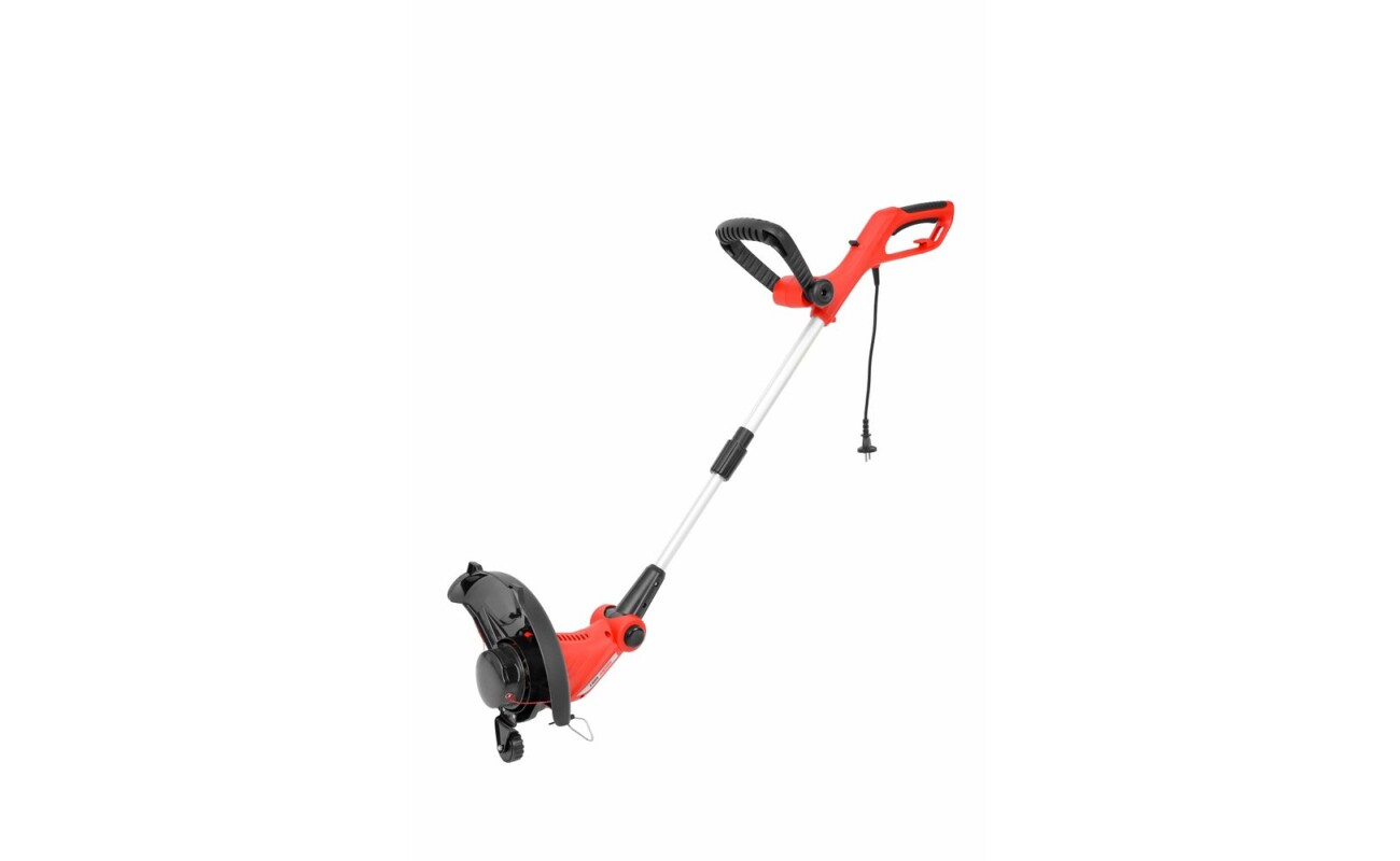 7 kg. Automatické odvíjení struny. Nastavení úhlu sekací hlavy. Otočná rukojeť.