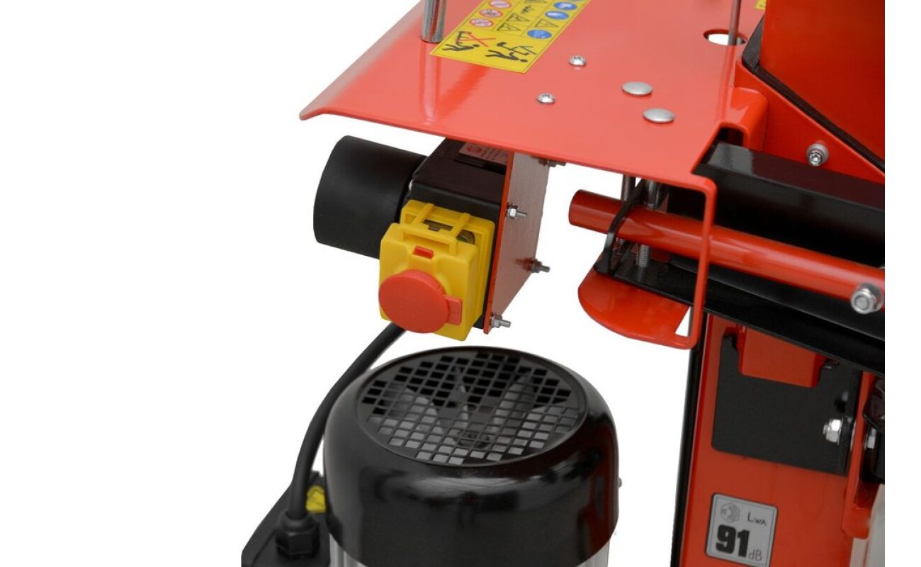 maximum length is cleaved logs 1060 mm and maximum diameter of 400 mm. Weight 78 kg.
