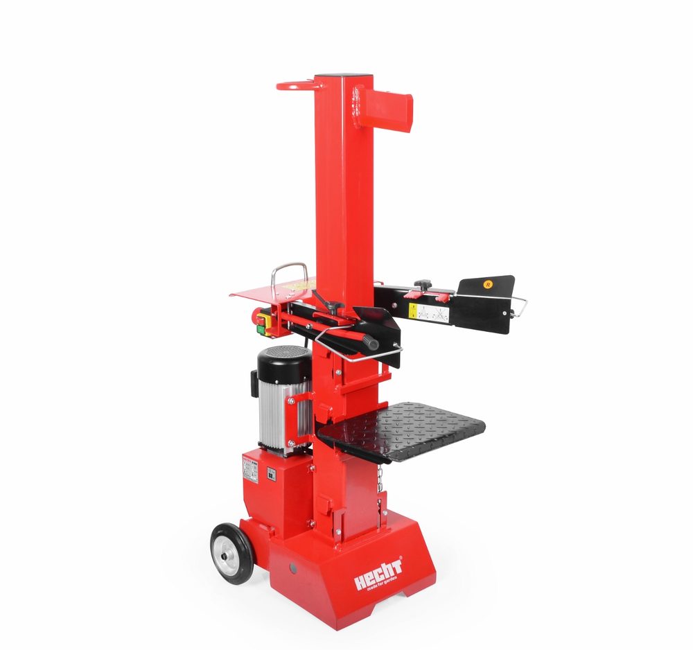 HECHT 6100 - electric log splitter Electric wood splitter with the input of 3700 W. The maximum pressure of 10 tons
