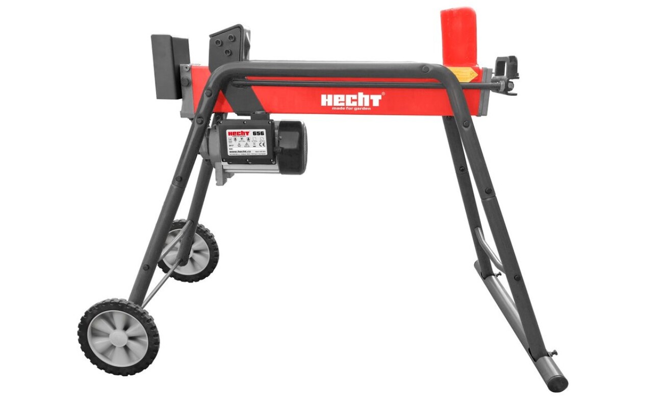 Electric powered wood splitter with power output of 2&nbsp;HP. Maximal pressure 6&nbsp;tons with robust stand for easy operation in upright position.