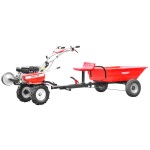 <p>Cultivator set with accessories. The delivery includes 8" wheels HECHT 000796