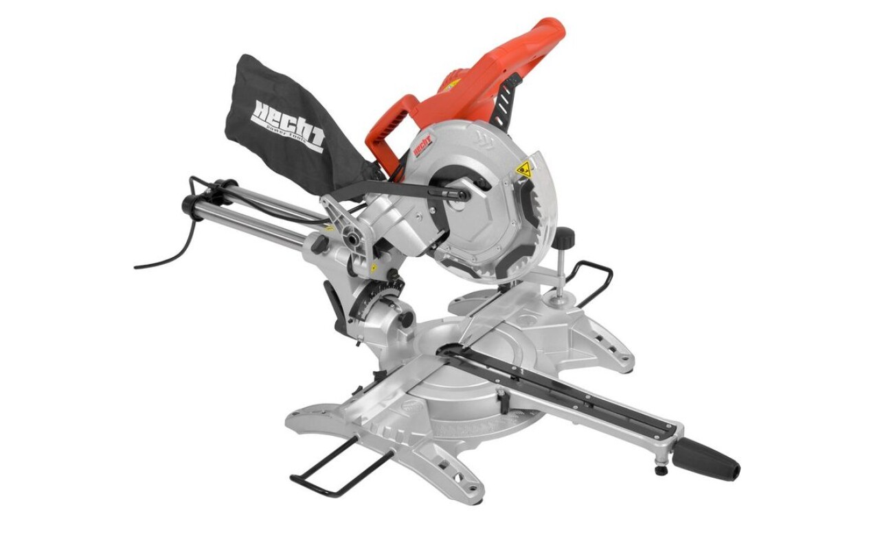 Electric&nbsp;powered mitre&nbsp;saw with&nbsp;1800 W power input and&nbsp;laser.