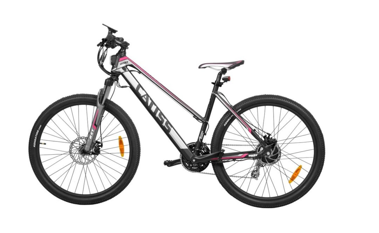 Sportovní outdoorové elektrokolo. Aluminiový rám se skrytým akumulátorem 36 V /10 Ah. Motor 250 W