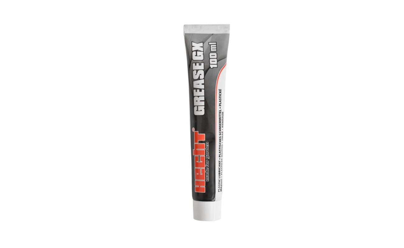 CREASE GX 100 ml is a lubricant designed to lubricate the angular gears of HECHT brushcutters. Content 100 ml.