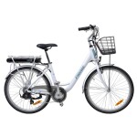 <p>HECHT PRIME city e-bike. Li-ion battery 36 V / 10.4 Ah. Engine 250 W. Wheels 26 "