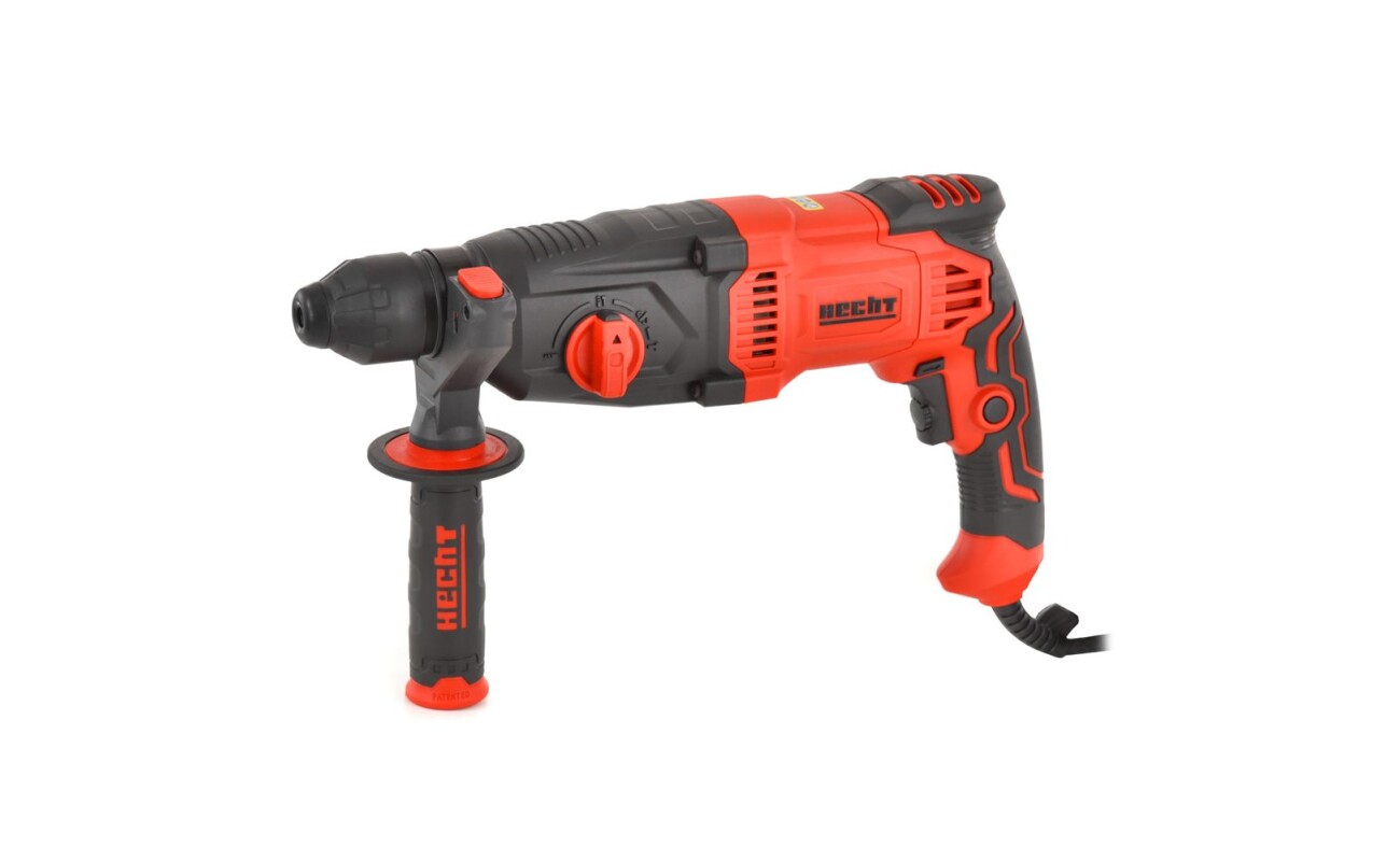 Electric hammer drill ● Power input: 1050 W ● No load speed: 0 - 1070 per min. ● Hammer: 0 - 4800 IPM ● Impact: 3 J ● Max. drilling diameter: 40 mm (wood)