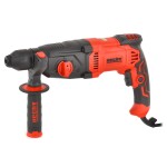 <p>Electric hammer drill ● Power input: <strong>1050 W</strong> ● No load speed: <strong>0 - 1070 per min.</strong> ● Hammer: <strong>0 - 4800 IPM</strong> ● Impact: <strong>3 J</strong> ● Max. drilling diameter: <strong>40 mm</strong> (wood)