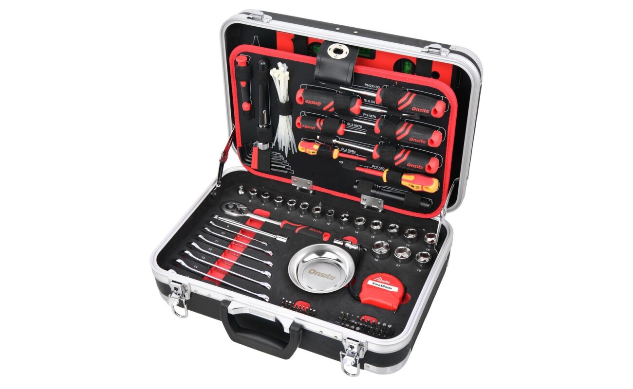 containing a wide selection of tools for home repairs