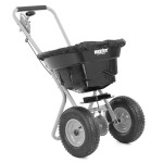 <p>Manual spreader with tank volume of 29 litres. Designed for distribution of tertilizers and seeds