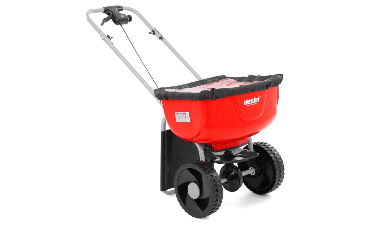 Manual spreader with tank volume of 27 litres.&nbsp;Designed for distribution of fertilizers and seeds