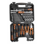 <p><span class="tlid-translation translation" lang="en"><span title="">76 piece set in a case.</span> <span title="">Standard equipment: Screwdriver set