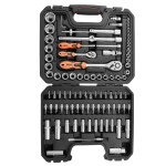<p>94 piece tool set. Standard equipment: Spark plug adapter