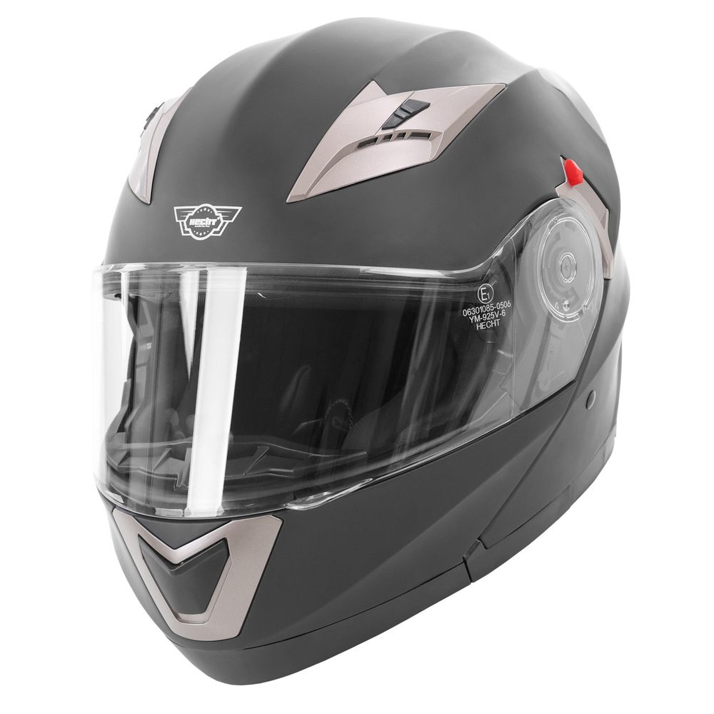 Helmet for Quad Bike and Motorcycle - HECHT 51925 M Protective helmet suitable for motorcycles and quad bikes. European homologation. Size M