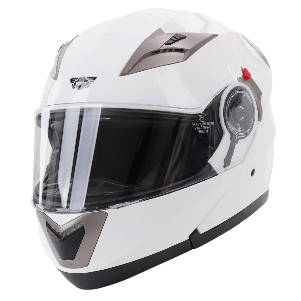 Helmet for Quad Bike and Motorcycle - HECHT 53925 M Protective helmet suitable for motorcycles and quad bikes. European homologation. Size M