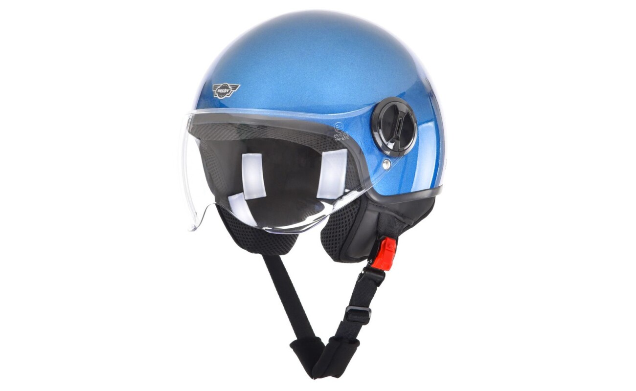 Protective helmet. European homologation homologation ER13 * 22R00 * 22RO5 * 10255 * 00. Size M (head circumference 59 - 60 cm)