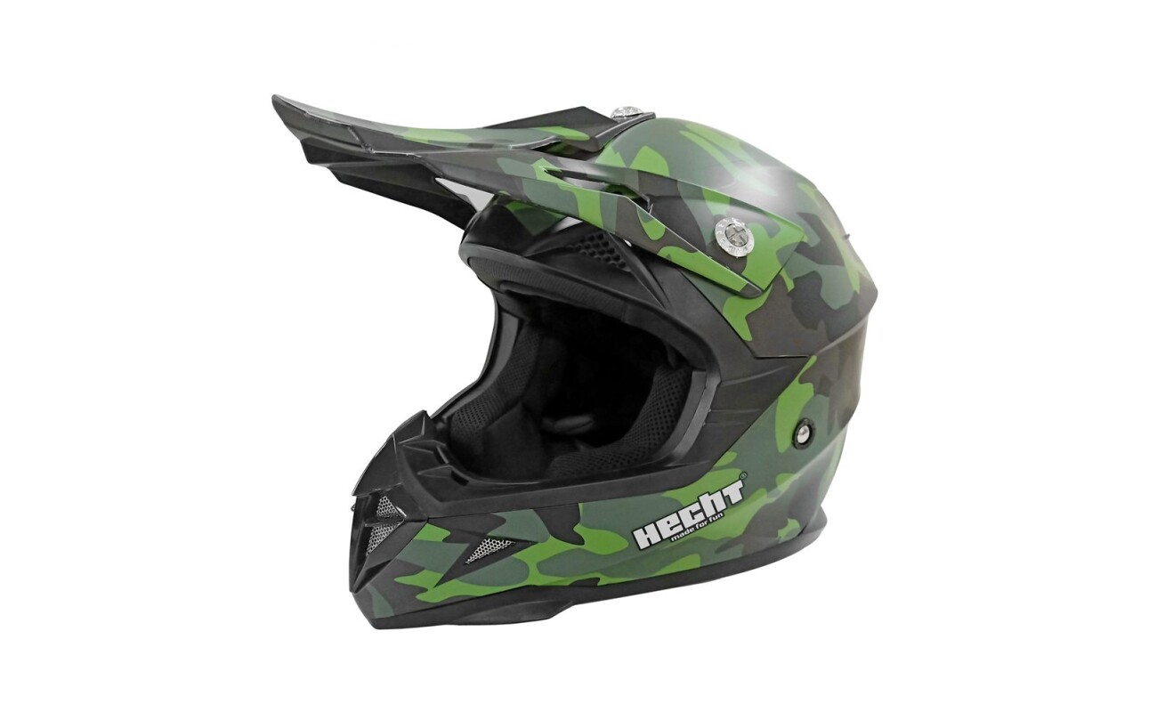 Protective helmet suitable for motorcycles and quads meets homologation ECE/22-05. Material ABS. Weight 1320 g (+/- 50). Size XL (61 cm)