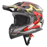 <p><span id="result_box" lang="en">Protective <span class="snippet">helmet</span> suitable for motorbikes and quads. H</span>omologation ECE/22-05. Material ABS. Weight 1320 g (+/- 50).</p>