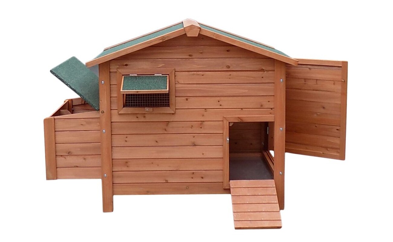 OLIVER Henhouse made of durable fir tree. Dimensions 134