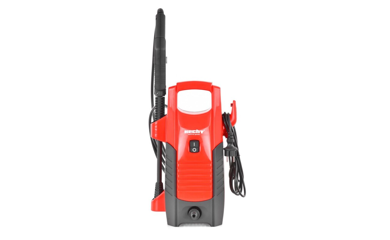 Electric powered high pressure washer with power input 1600 W. Maximum pressure 105 bar and delivery volume up to 360 litres/hour. Equipped with variojet
