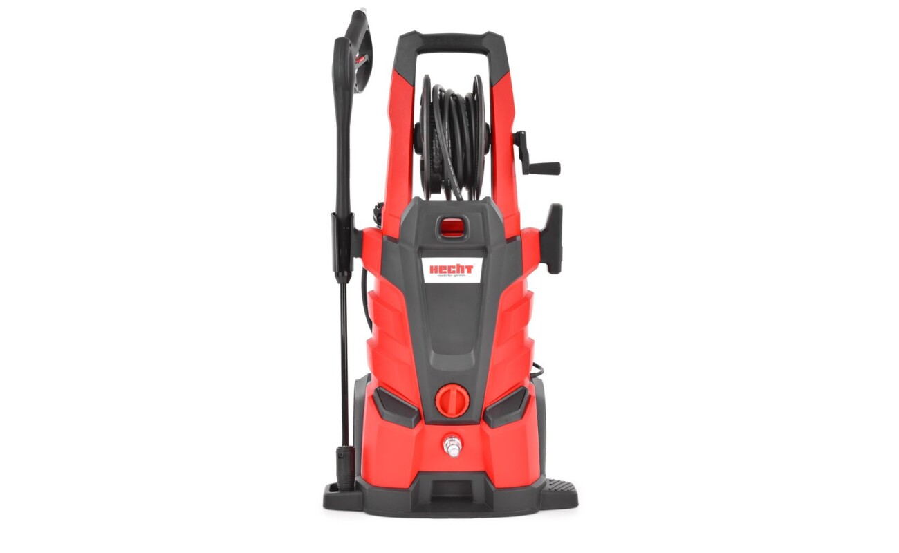 Electric pressure washer with an input power of 2300 W. Max. pressure 150 bar. Operating pressure 110 bar. Output 420 l/h. Self-priming workS with or without water pressure.