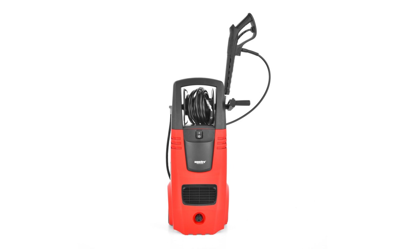 Electric powered high pressure washer with power input 2600 W. Maximum pressure 200 bar and delivery volume up to 420 litres/hour. Equipped with variojet