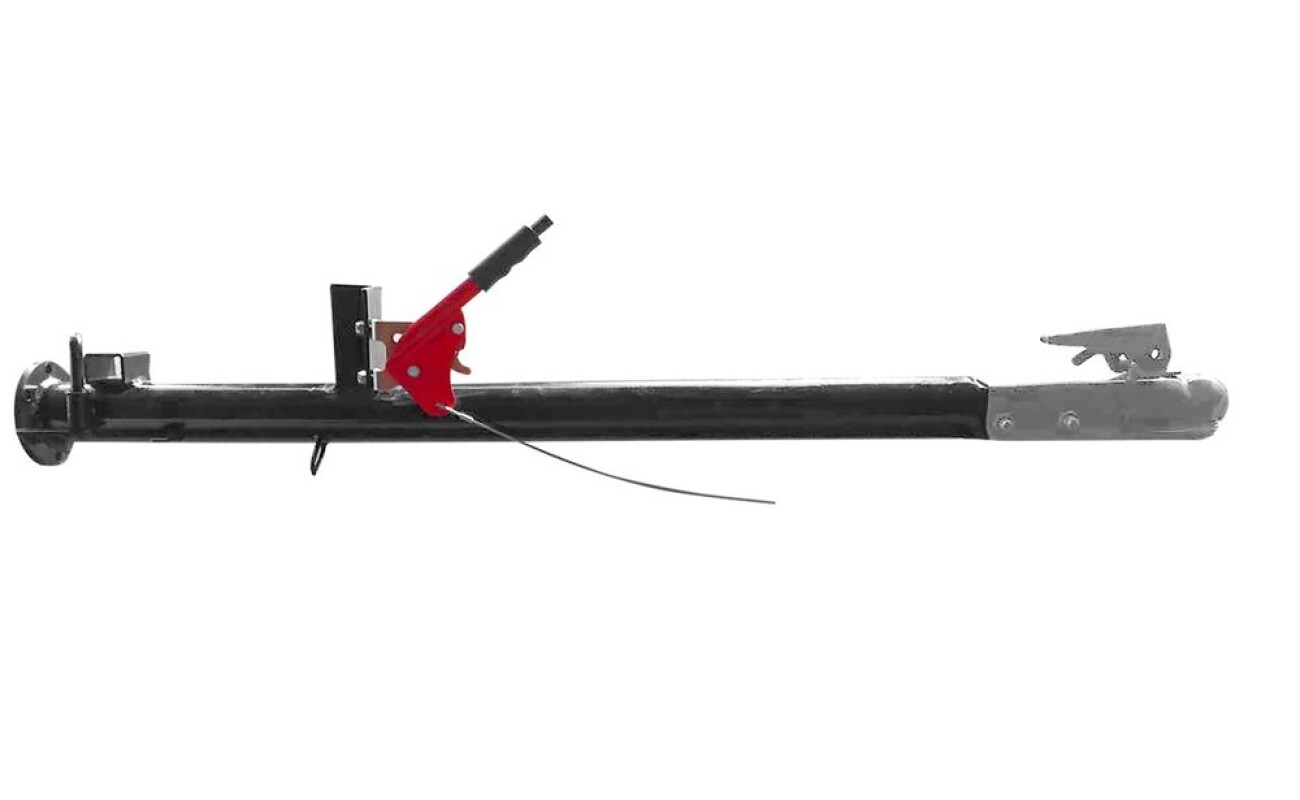 Iinterchangeable drawbar with 2“ connector.